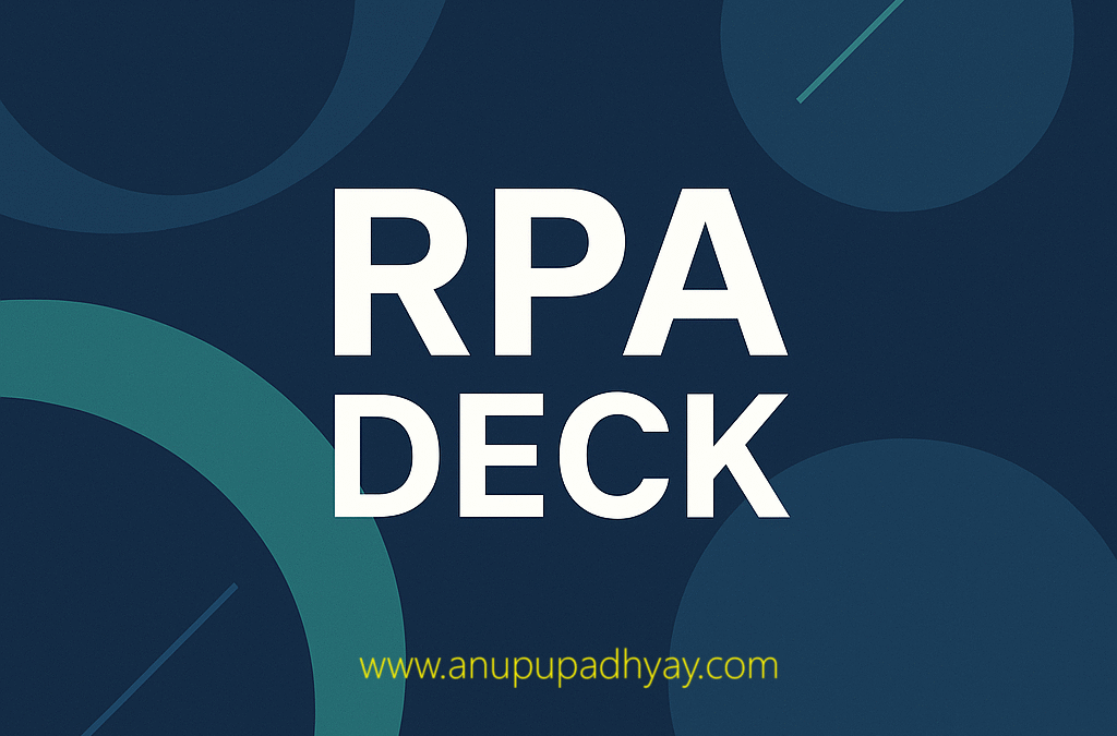 RPA Director Strategy Deck